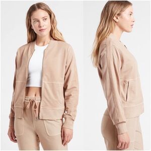 Athleta Farallon Jacket Mocha Latte XS 2021